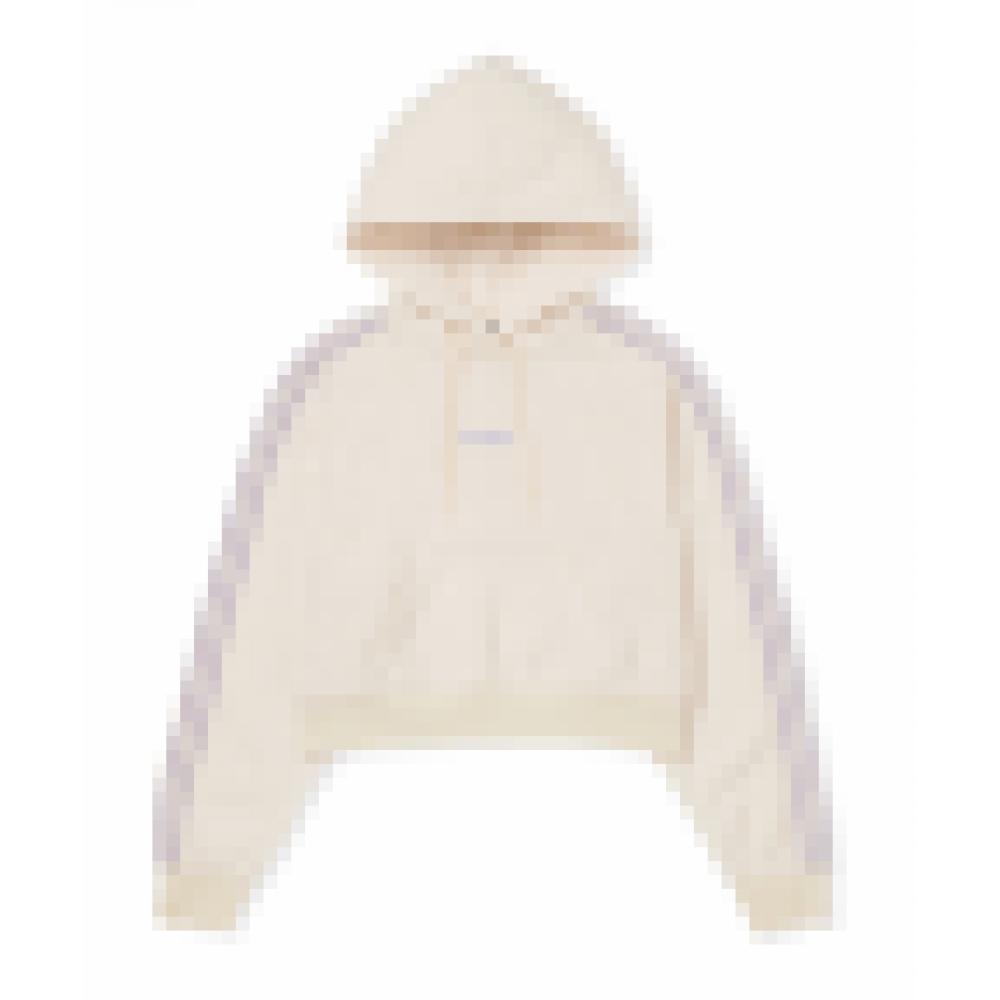 

NERDY Женская махровая укороченная толстовка кремового цвета