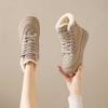 Flat-heeled High-top Size 50 Women Shoes Shoes Ankle Boots Female Angle Boots Sneakers Sport Stylish Top Grade Unusual