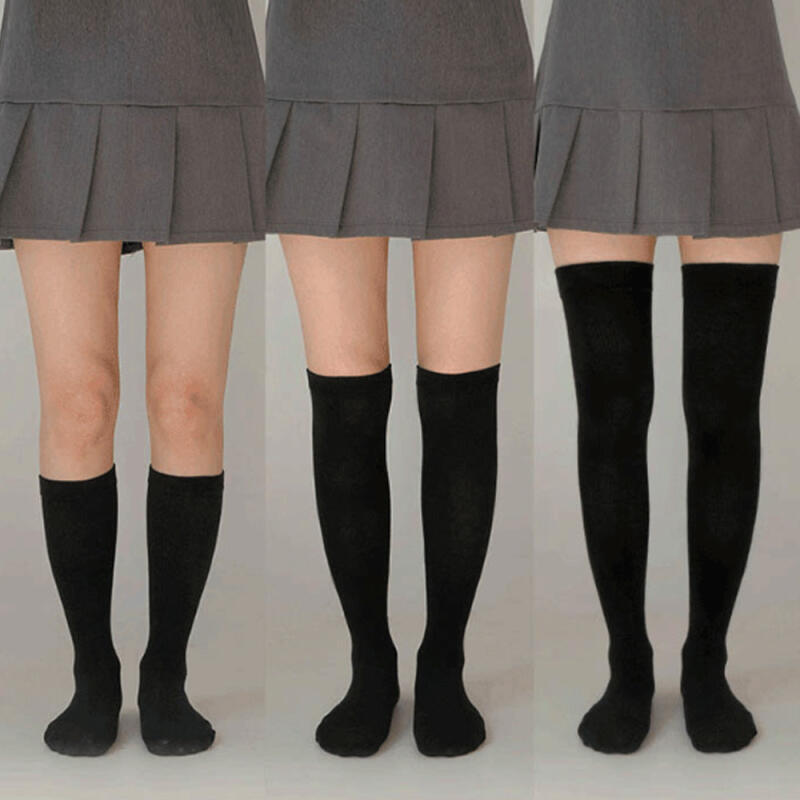 3-length Tight Compression Knee Socks Half-stockings 3 Colors