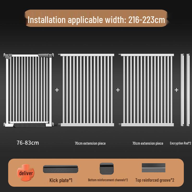 Secure Cat-Proof Indoor Pet Barrier: Encrypted, Elevated Fence—Punch-Free Design for Cats and Dogs, Ideal for Balconies and Partitions.