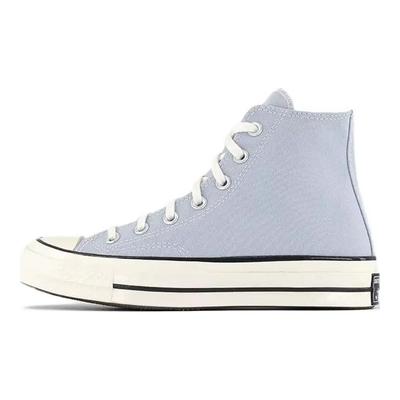 Chuck 70 High Ghosted Unisex Sneakers Blue Egret Black A03447C