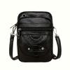 Multi-Layer Crossbody Bag for Women with Adjustable Shoulder Strap And Multiple Zip Pockets for Storing Personal Items And Mobile Phone