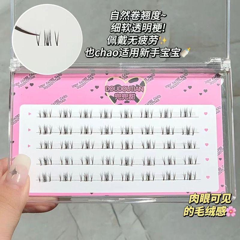 Aimo - Pojedyncze Kępki Dolne Sztuczne Rzęsy