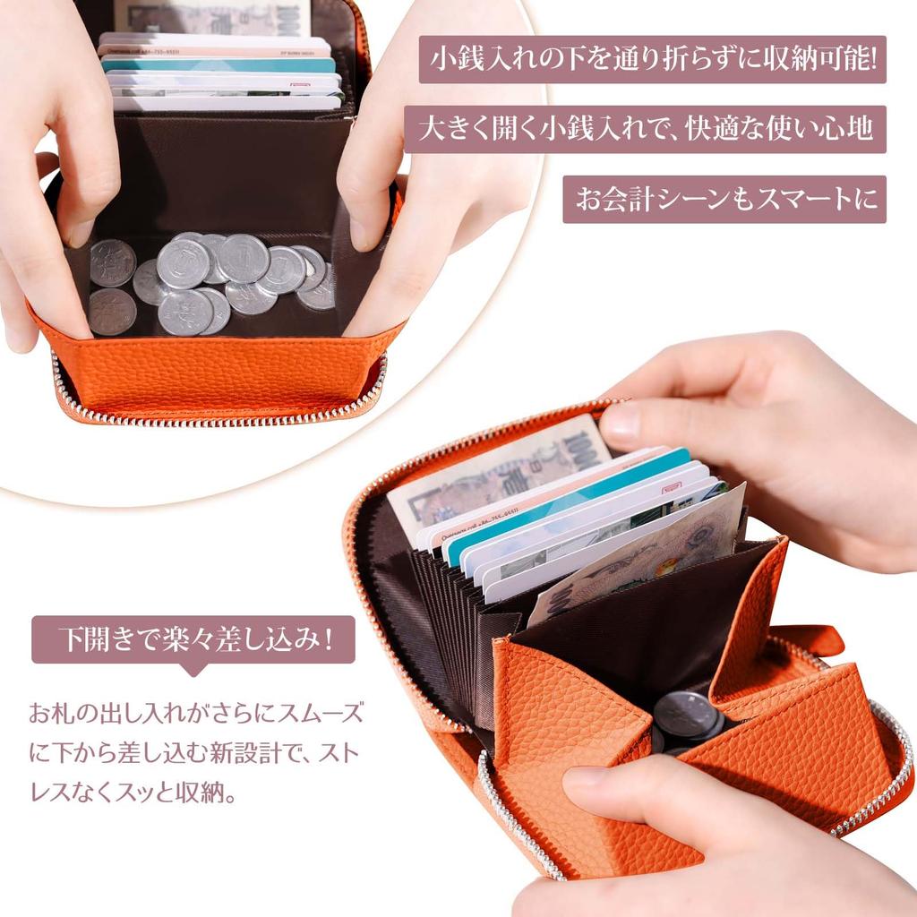 Mini Wallet for Men and Genuine RFID Skimming Small to Store Large Coin Purse [DSDCDJ] Women, Bi-fold Wallet, Compact, Leather, Protection, Wallet,