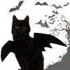 Pet Dog Cat Bat Wing Cosplay Prop Halloween Fancy Dress Costume Outfit Wings Costumes Photo Props Headwear