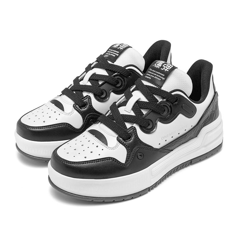 ONEMIX brettsko for menn og kvinner, pustende og støtdempende brødsko utendørs med tykk såle, allsidig og lett