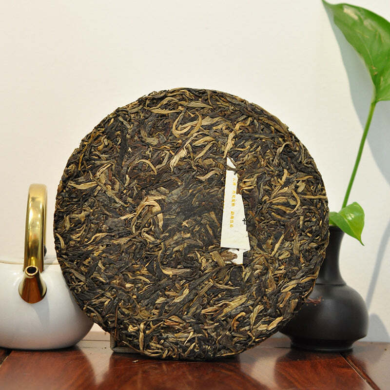 357g Puerh Raw Tea Cake Yunnan Lao Ban Zhang Pu-erh Tea Chinese Pu'er Green Tea