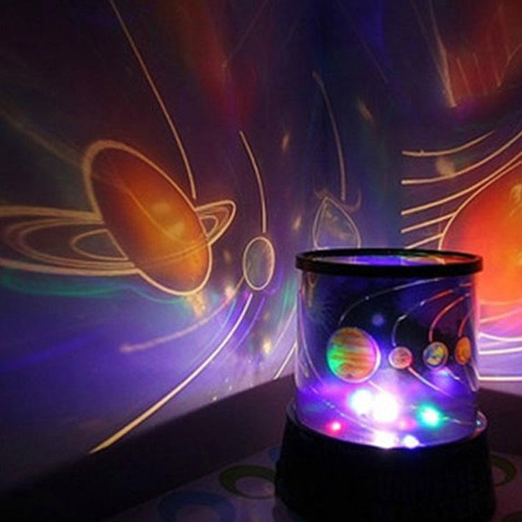LED hvězdný noční projektor Barevné noční světlo Spící světlo Plně hvězdné projekční světlo Dárková atmosféra Hvězdné noční světlo
