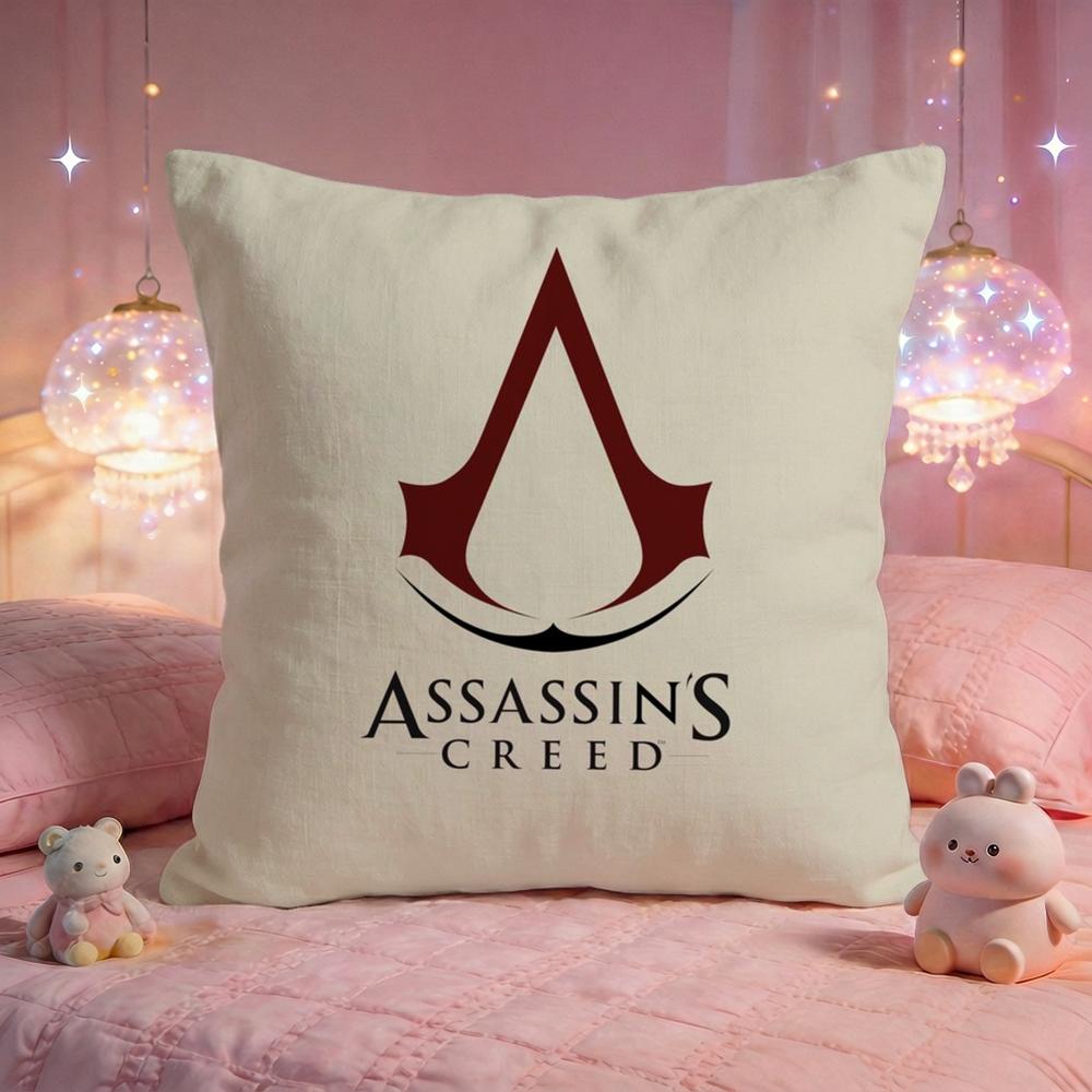 

Game AAssassins CreedS Cushion Cover Premium Comfort Reversible Pillow Cove Two In One Design For Any Room Car Interior 30x30cm 12x12in