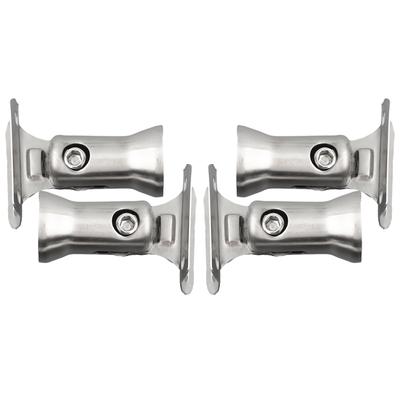 Suporte de Aço Inoxidável 304 Conjunto de Suportes para Corrimão Artístico e Decorativo Melhora a Estabilidade Forte Capacidade de Suporte