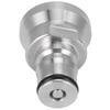1/2in Liquid Ball Lock Stainless Steel Keg Coupler Adapter Beer Barrel Brewing Accessory