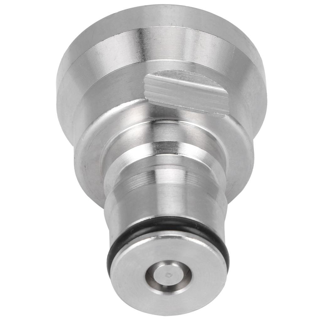 1/2in Liquid Ball Lock Stainless Steel Keg Coupler Adapter Beer Barrel Brewing Accessory
