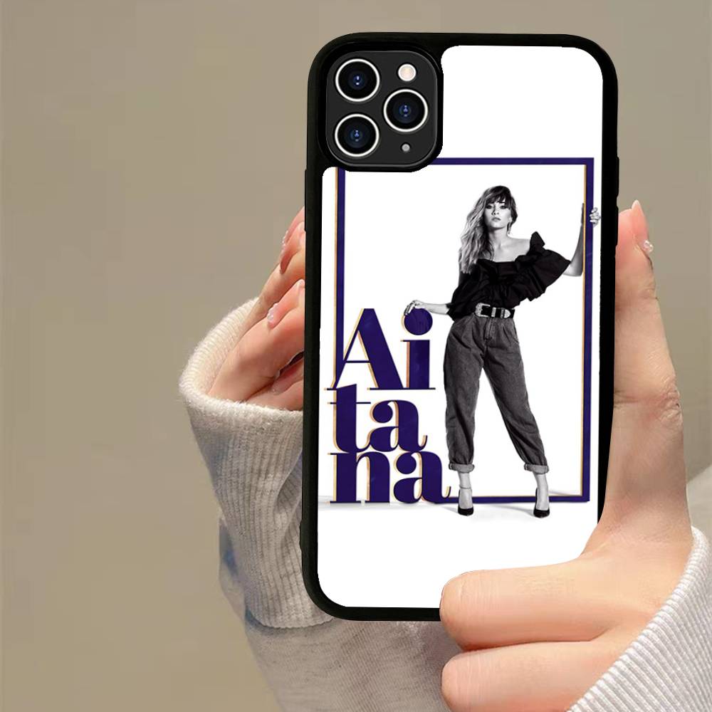 A-Aitana O-Ocana Singer Phone Case Silicone PC+TPU For For IPhone 11 12 13 14 15 16 Plus Pro Max Cover