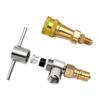 Refrigerator Quick Coupling Fridge Refrigerants Refill Adapter High Pressure Washer Connector Tool Easy to Install