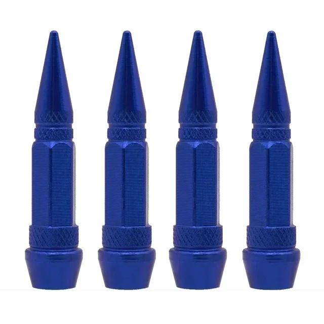 1set/4pcs Tire Wheel Valve Caps, Universal Fits For Car Motorcycle Bike Wheel Tires Valves Tyre Stem Cap Air Cap Airtight Cover