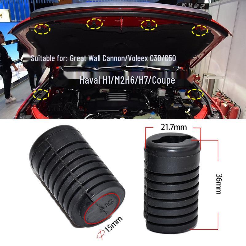 

Подушки-відбійники капота та дверей для Haval H3, H5, H6, M6, Voleex C50, C30, задньої двері Great Wall Cannon