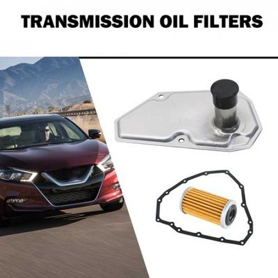 For Nissan Altima 2012- Versa Transmission Oil Filters WPan Gasket 3PCS US