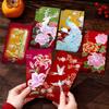 Langage des oiseaux Fête du Printemps Style Hong Kong Enveloppes Rouges 2026 - Enveloppes d'Argent Porte-Bonheur Créatives Tendance Nationale pour le Nouvel An
