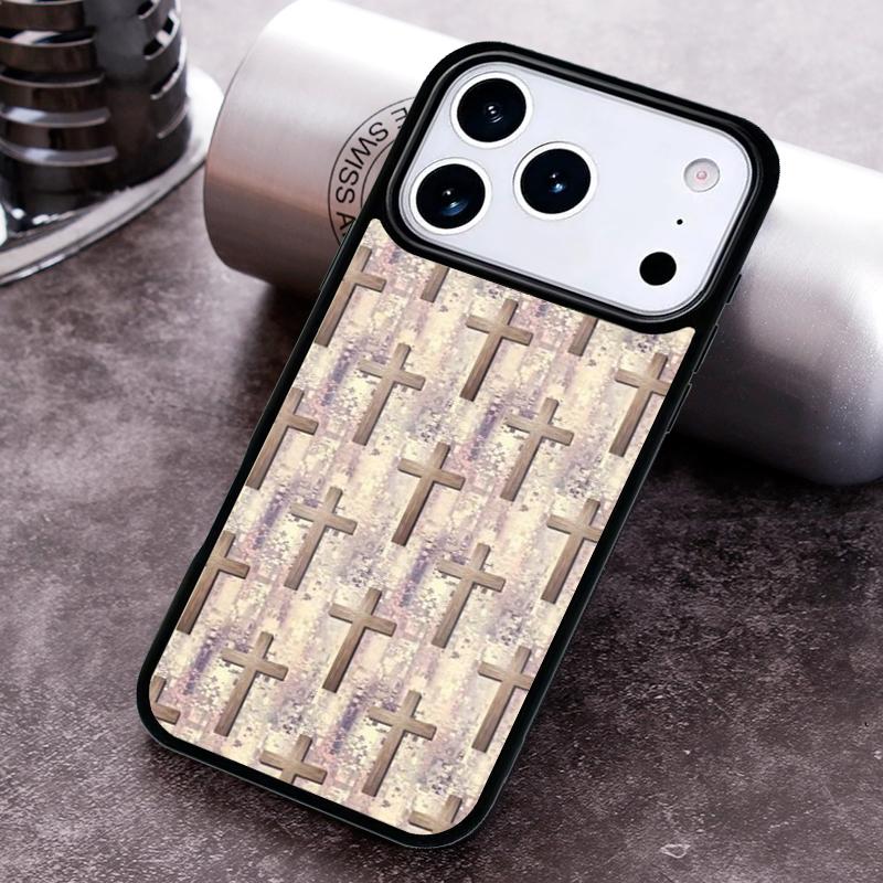 

Cross Prayer Phone Case For iPhone 17 16 15 14 13 12 11 Pro Max Plus 17Air Soft Silicone Cover iPhone 16 Pro Max