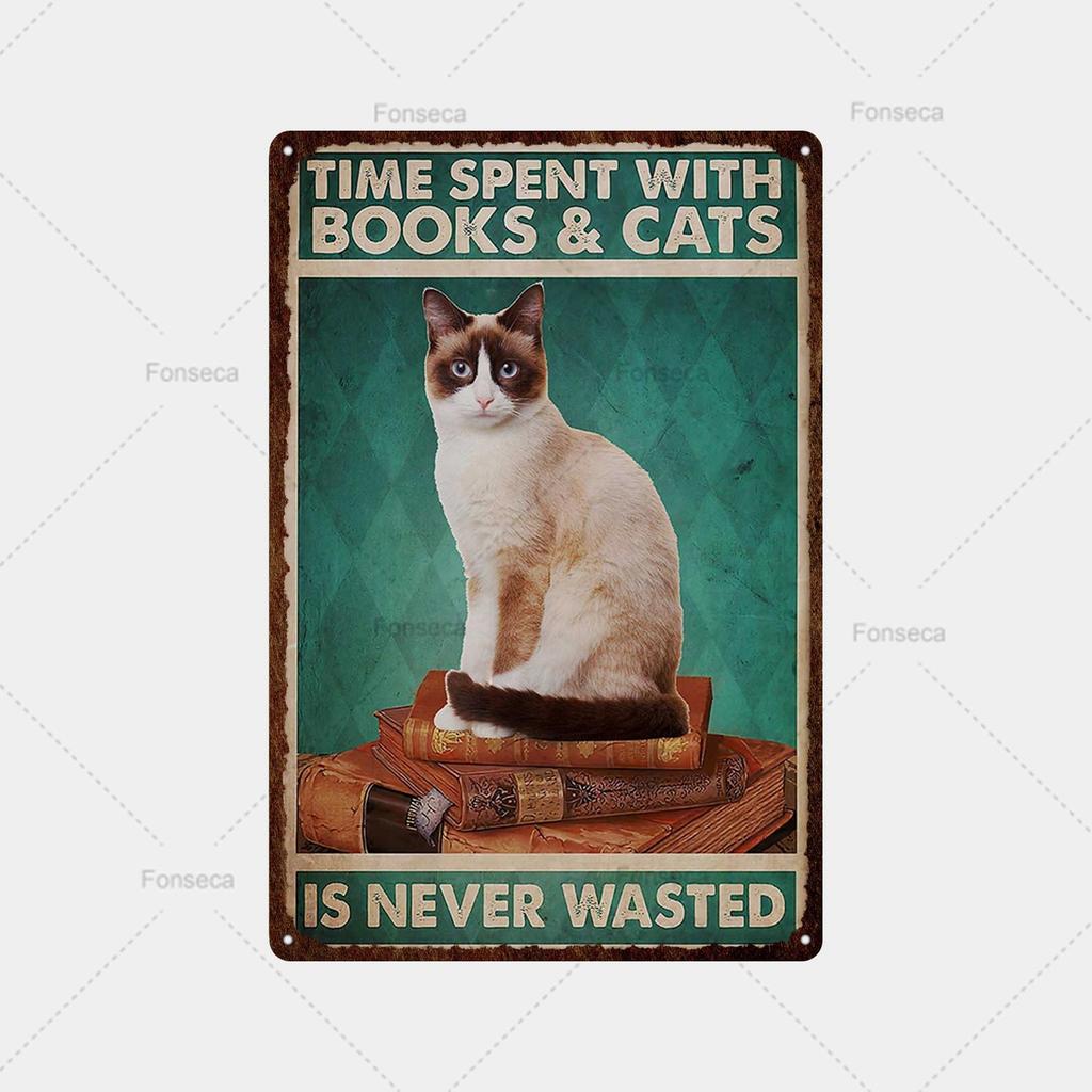 Mfoever Animal Inspirational Slogan Metal Sign Vintage Tin Sign Metal Vintage Bar Vintage Wall Decoration Bar Club Man Cave Metal Poster