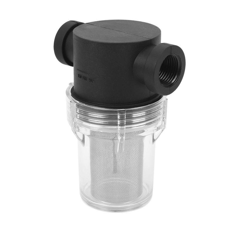 AT19-4X Washing Filter 1/2 Inch Inline Mesh Strainer Water Pump Irrigation High Flow Pipeline Filter Gardening Inlet Water