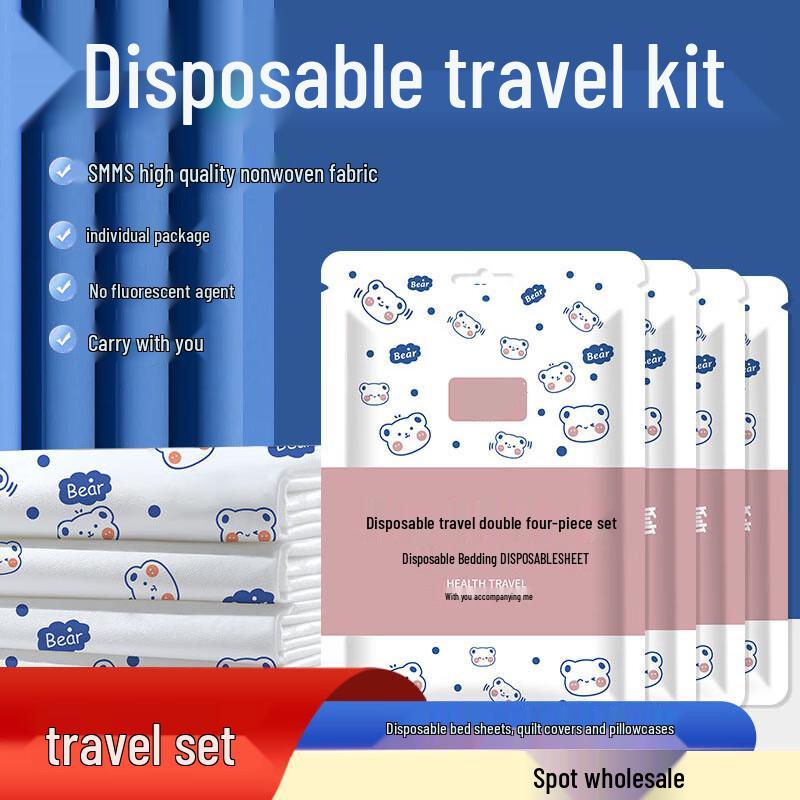 Penguin Tuan Tuan Disposable Travel Bedding Set