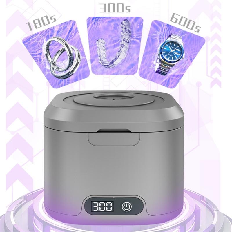 Multifuntional Efficient Cleaning Device Plastic Texture Jewelry Cleaning Machine Suitable for Jewelry and Eyewears