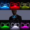 LED Light-Up Glow-in-the-Dark Bow Tie for Christmas, Carnival, Masquerade, and Costume Parties