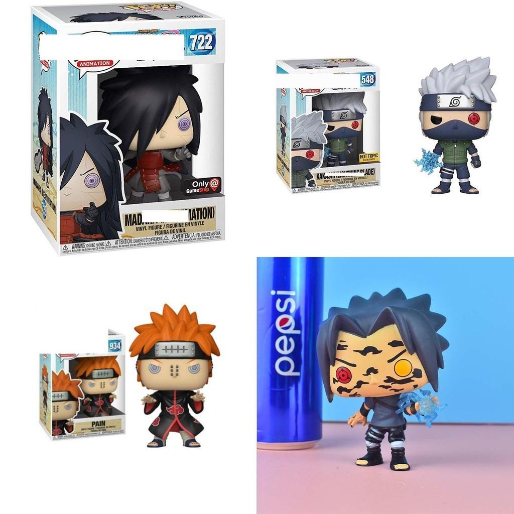 Juguete de Figura de Acción Pop Trans Naruto de Alta Calidad con Sasuke y Kakashi