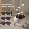 Dynamic Jellyfish Air Humidifier 250ml Essential Oil Diffuser Remote Control Bedroom Humidifier with 7 Colorful Night Lights