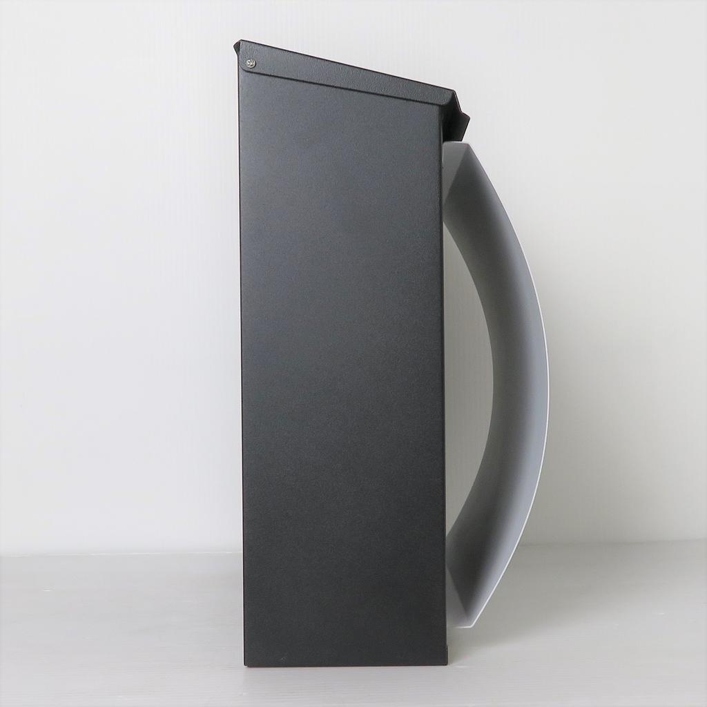 Stylish Scandinavian Design Large Mailbox with Wall Mounting Key and Magnetic Included, White PM363