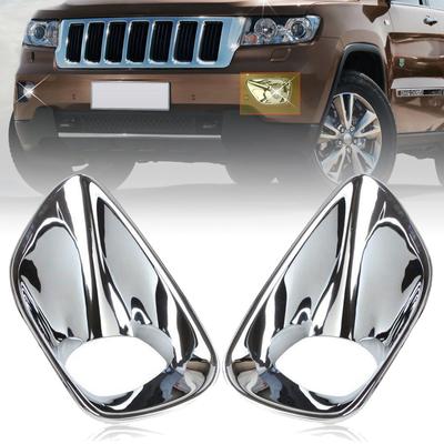 2ks Obložení krytu předního mlhového světla pro Jeep Grand Cherokee 2011-2013