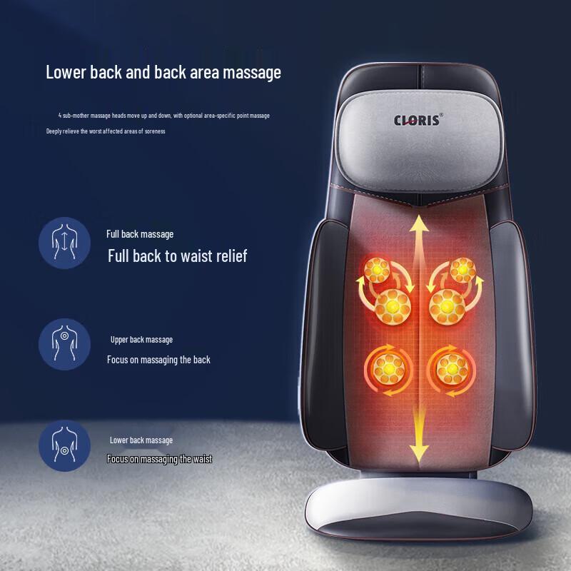 CLORIS Smart Full Body Kneading Massage Cushion