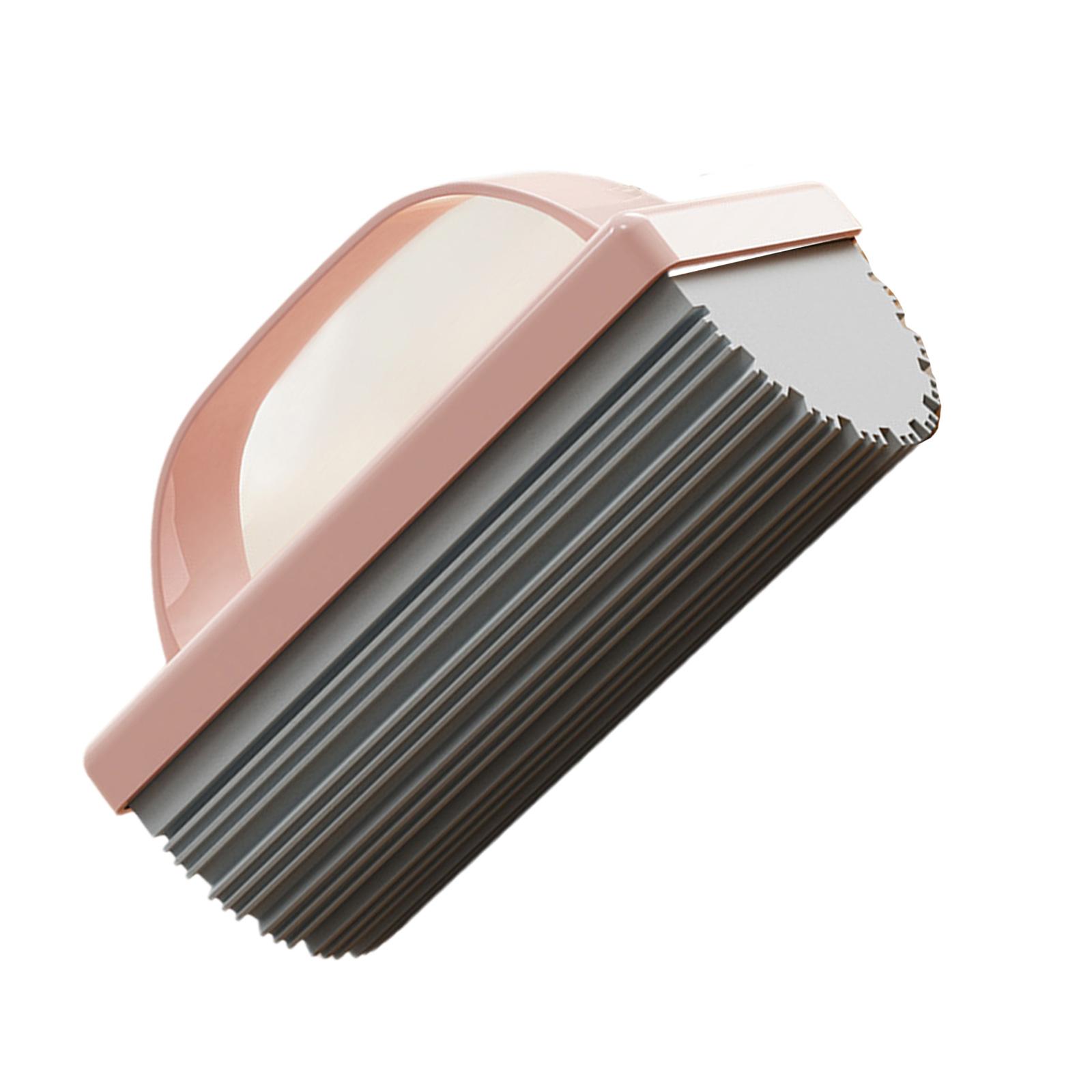 

Компактная мини ручная швабра-губка с ручкой для быстрой уборки пыли и мытья на столешнице и кухонных стойках розовый