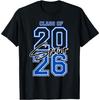 Class of 2026 Senior Graduation Graphic TShirt Cotton Casual Short Sleeve Tee