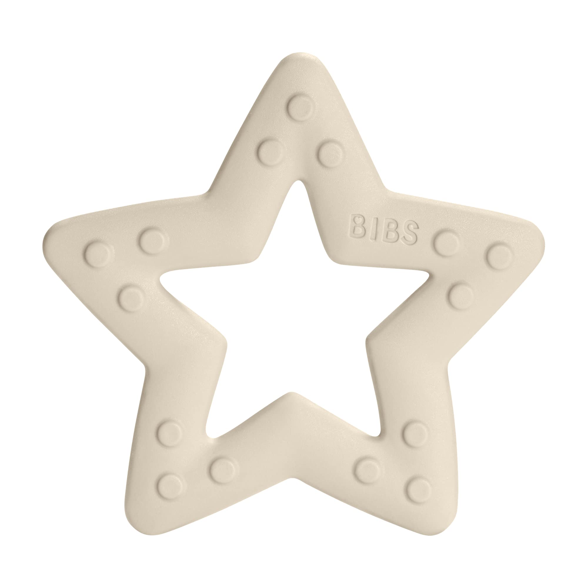 

BIBS Baby Bitie прорезывание зубов BPA Free Food Ivory Safe, Star,