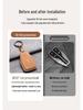 Compatible Key Shell for Hongqi H5, E-HS9, HS5, H9, EQM5, HS7 Car Interior Accessories