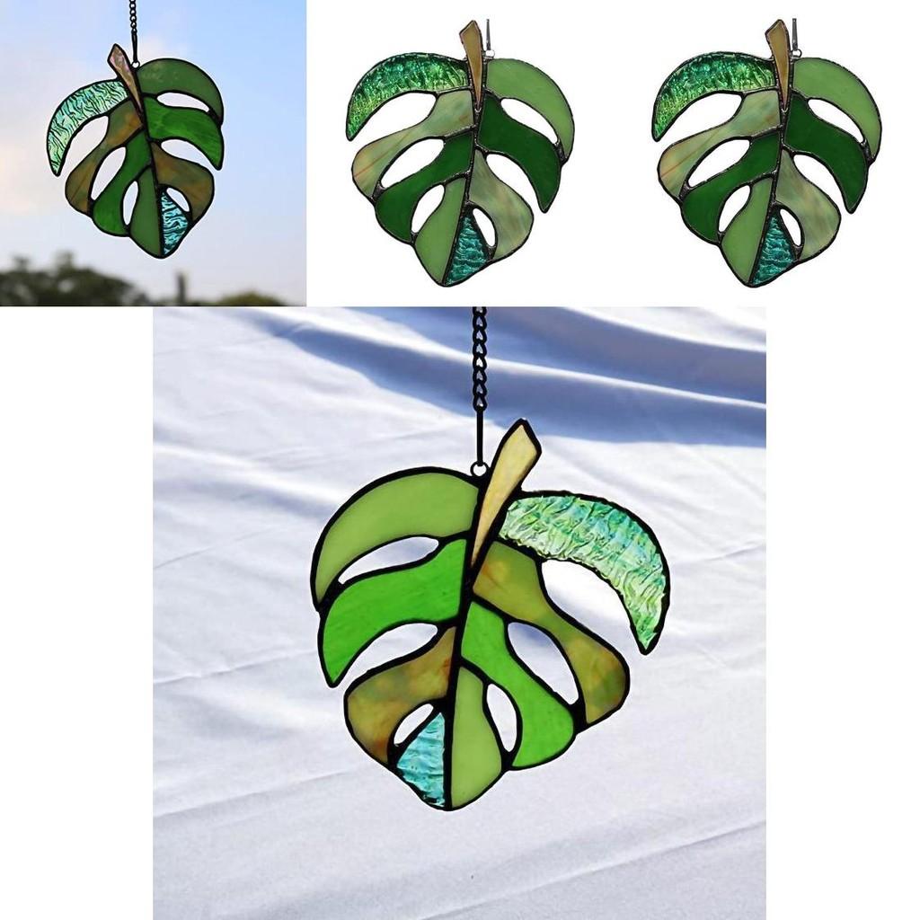 Monstera Blatt Sonnenfänger Aus Acrylmaterial Für Wandkunst Geschenk Und Feiertagsfeier