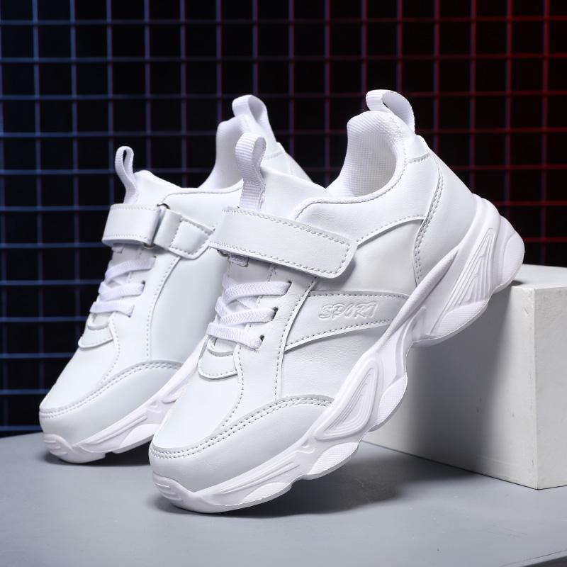 2025 Children Fashion Sports Shoes Breathable Boys Black School Walking Shoes Non Slip Kids Girls Casual Running Sneaker