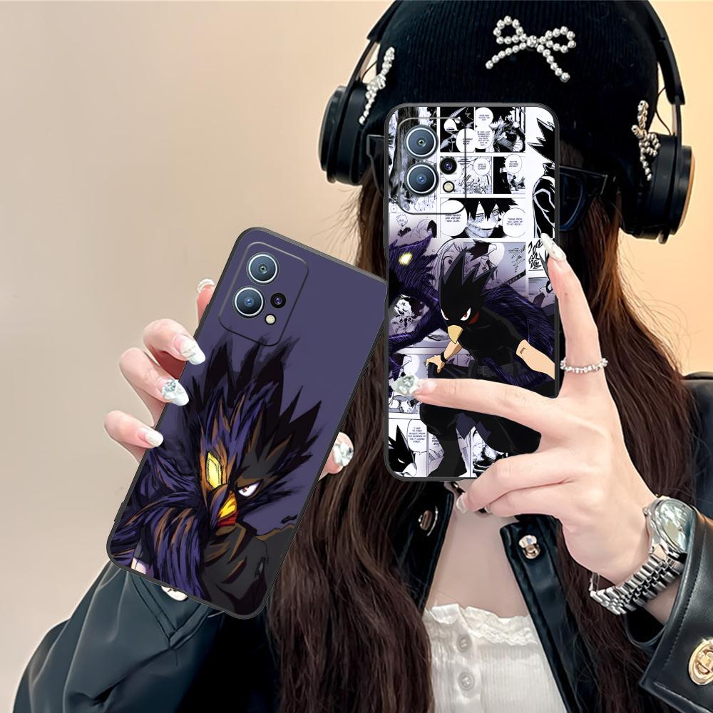 MHA Tokoyami Mobile Phone Case for Huawei P60 P50 P40 P30 P20 P10 P9 P8 Pro Lite Plus Colorful Printing Cover Luxury Cover