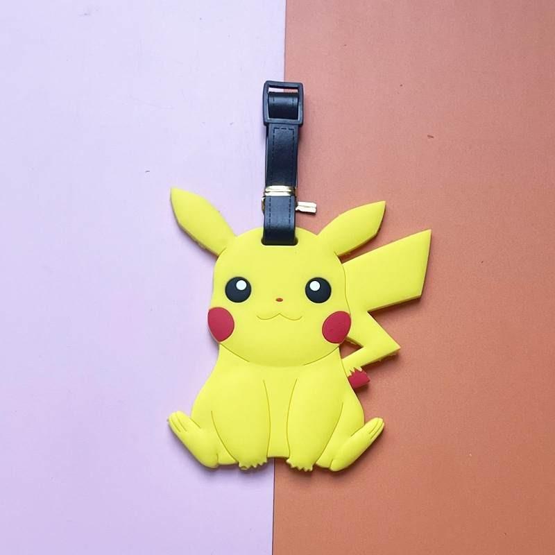 

Pikachu Squirtle Charmander Baggage Check In Boarding Tag Tool Durable Style A