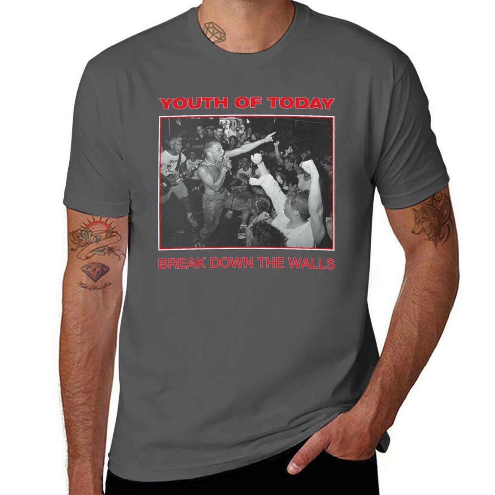 

best selling album art hardcore punk youth of today band T-Shirt man graphic t shirt T-Shirt 4XL