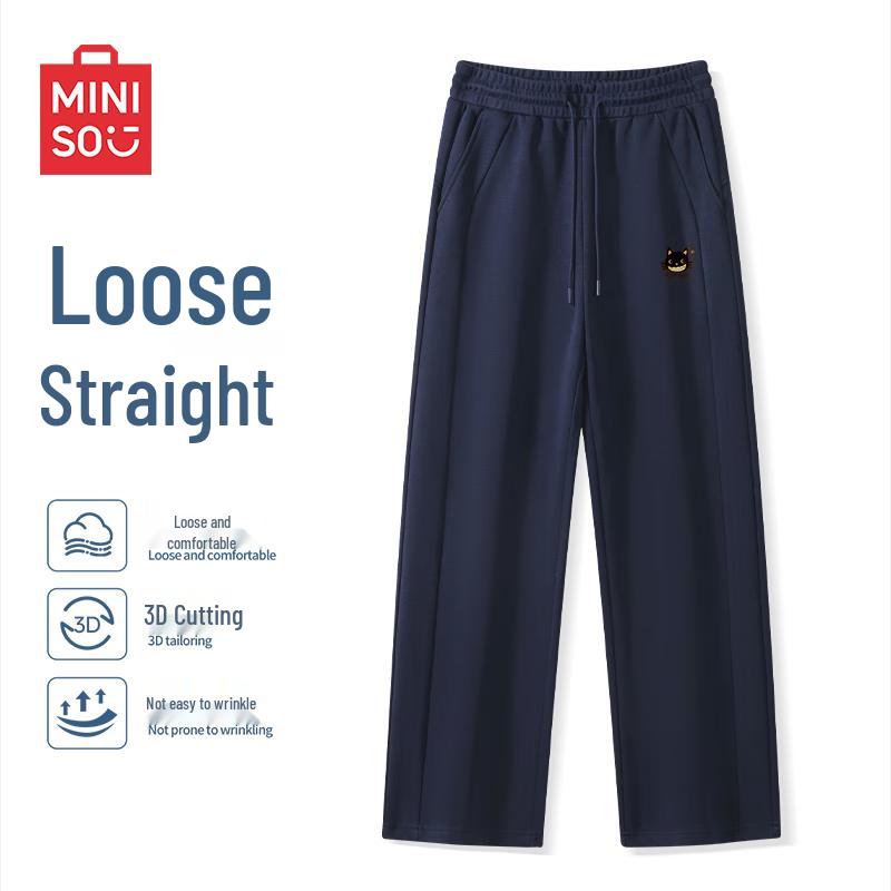 MINISO Men's American Style Straight-Leg Casual Pants