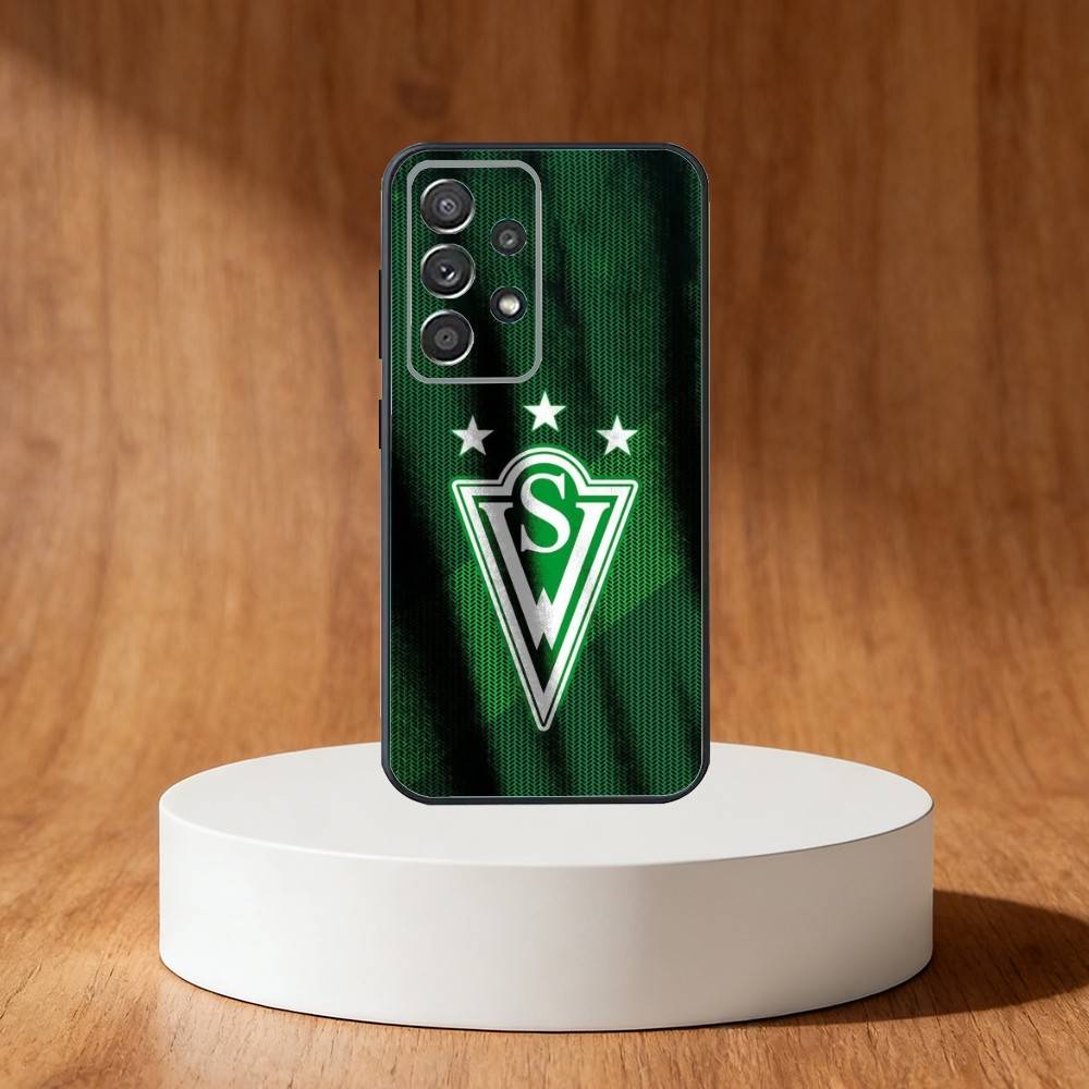 

Santiago W-Wanderers Classic Badge Phone Case For Samsung S25,S24,S21,S22,S23,S30,Ultra,S20,Plus,Fe,Note,10,9,5G Black Cover Samsung S26ULTRA