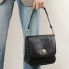 Black Retro Design Crossbody Shoulder Bag, Suitable for Women's Daily Commuting and Shopping