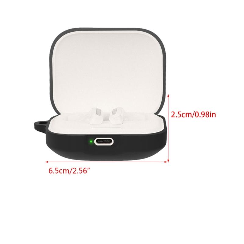 Compatible for Redmi Buds 5 Shockproof Earphone Sleeve Impact-resistant Housing Anti-dust Washable Silicone Cover Holder