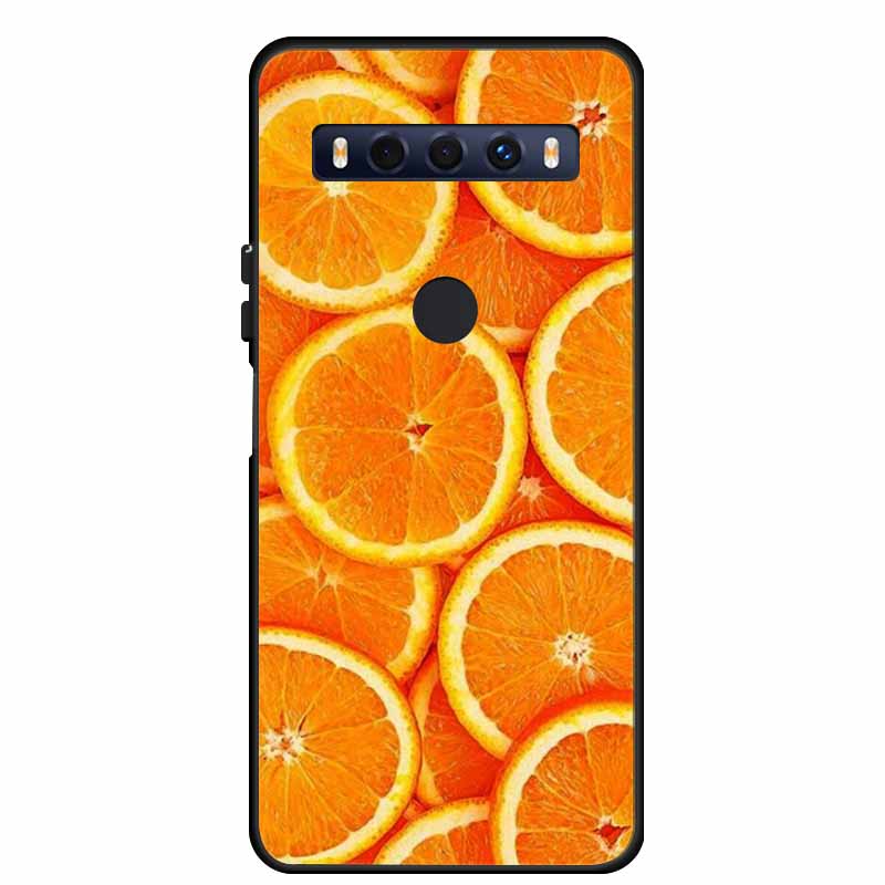 For TCL 10 SE Case 10SE Coque Black TPU Silicone Soft Back Cover Cases For TCL 10 SE Phone Case 6.52" Funda Bag Protective Shell