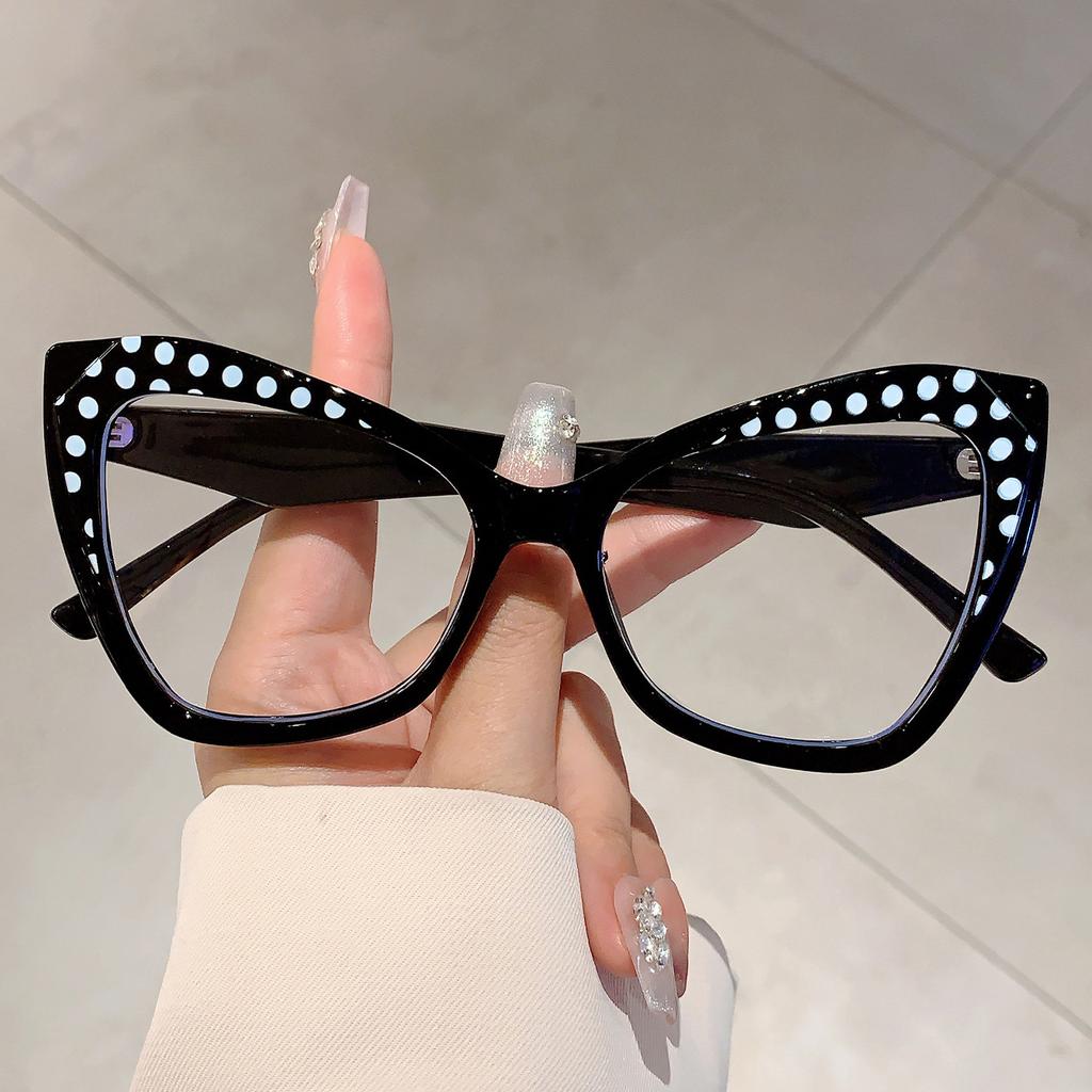 Vintage Anti Blue Light Blocking Butterfly  Glasses Women For Female Luxury Brand Designer Myopia Prescription Optical Frame