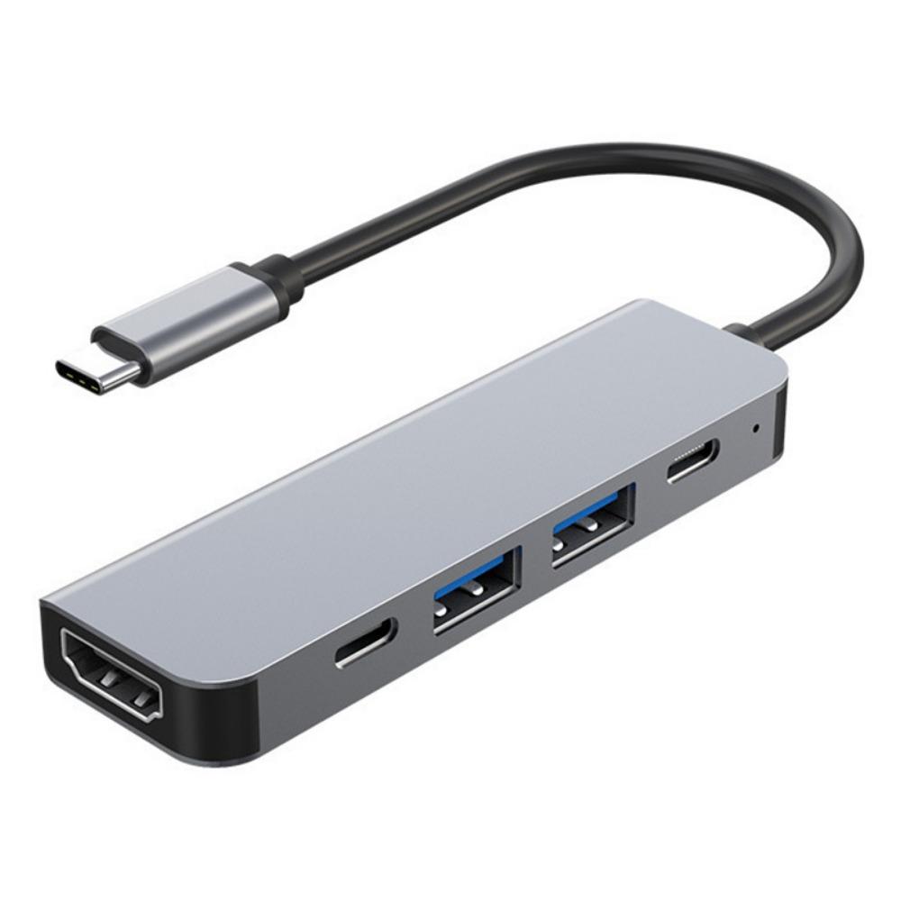 8-in-1 USB C Hub with Ethernet Port Multi Port Adapter Type C Dock for Laptop