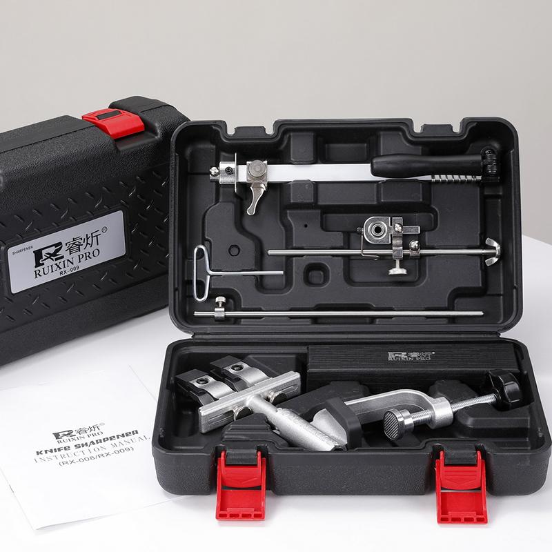 Nou RUIXIN PRO RX 009 Ascuțitor de cuțite cu unghi fix Accesorii pentru ustensile de bucătărie Ascuțitor de cuțite Piatră de ascuțit Piatră de ascuțit